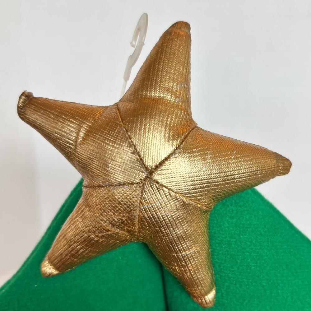 Vintage Rare Disney Disneyland Resort Green Christmas Tree Hat *missing Donald - Picture 16 of 16